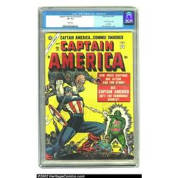 Captain America Comics #78 (Atlas, 1954) CGC VF- 7.5 White pages. After the original Golden Age run.