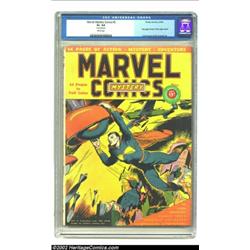 Marvel Mystery Comics #2 (Timely, 1939) CGC G+ 2.5 White pages. This second issue is the first one o