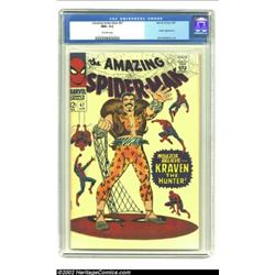 The Amazing Spider-Man #47 (Marvel, 1967) CGC NM+ 9.6 Off-white pages. There are five Spideys set to