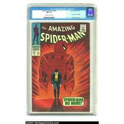 The Amazing Spider-Man #50 (Marvel, 1967) CGC NM- 9.2 Off-white to white pages. Over recent years th