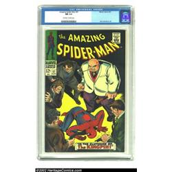 The Amazing Spider-Man #51 (Marvel, 1967) CGC NM 9.4 Off-white to white pages. John Romita's cover h