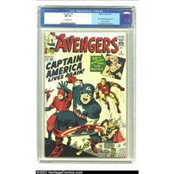 The Avengers #4 (Marvel, 1964) CGC NM 9.4 Off-white pages. In little more than two years, Marvel had