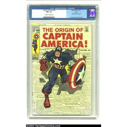 Captain America #109 Boston pedigree (Marvel, 1969) CGC NM+ 9.6 Off-white to white pages. When a tru