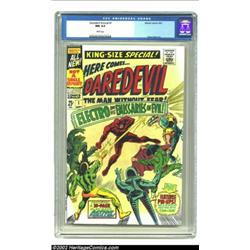Daredevil Annual 1 (Marvel, 1967) CGC NM 9.4 White pages. Gene Colan, responsible for the cover and.