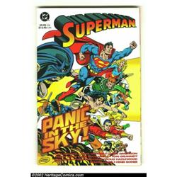 Superman: Panic in the Sky! (DC 1993) Condition: NM - 9.2. Here is a classic line-up of the best DC.