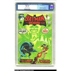 Batman #232 (DC, 1971) CGC NM+ 9.6 Off-white to white pages. A sensational cover by Neal Adams is a.