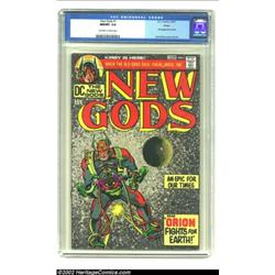 The New Gods #1 Boston pedigree (DC, 1971) CGC NM/MT 9.8 Off-white to white pages. Jack "King" Kirby