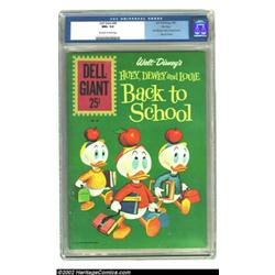 Dell Giant #49 Walt Disney's Huey, Dewey, and Louie (Dell, 1961) Dell File Copy CGC NM+ 9.6 Off-whit