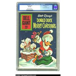 Dell Giant #53 (Dell, 1961) Dell File Copy CGC VF 8.0 Cream to Off-White Pages. This is the Donald D