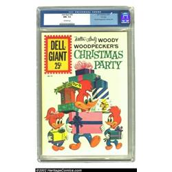 Dell Giant #54 Walter Lantz's Woody Woodpecker's Christmas Party (Dell, 1961) Dell File Copy CGC NM+