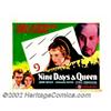 Image 1 : East Meets West (Gaumont, 1936), Nine Days a Queen (Gaumont, 1936). (2) Half Sheets (22" X 28"). Win