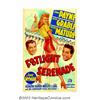 Image 1 : Footlight Serenade (20th Century Fox, 1942). One Sheet (27" X 41"). Betty Grable was the pin-up girl