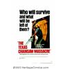 Image 1 : Texas Chainsaw Massacre, The (Bryanston, 1974). One Sheet (27" X 41"). If there was ever a horror fi