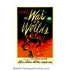 Image 1 : War of the Worlds (Paramount, 1953). One Sheet (27" X 41"). This H.G. Welles story was bought by Cec