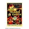 Image 1 : This Island Earth (Universal, 1955). One Sheet (27" X 41"). Several scientists are chosen by aliens.