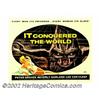 Image 1 : It Conquered the World (American International, 1956). Half Sheet (22" X 28"). Roger Corman directed