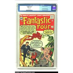 Fantastic Four #6 (Marvel, 1962) CGC FN/VF 7.0 Off-white pages. This marvelous master of Marvel mayh