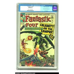 Fantastic Four #35 (Marvel, 1965) CGC VF/NM 9.0 Cream to off-white pages. Sensational Kirby cover fe
