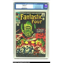 Fantastic Four #49 (Marvel, 1966) CGC VF/NM 9.0 Cream to off-white pages. "If this be doomsday," the
