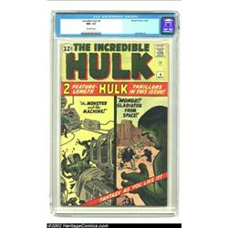 The Incredible Hulk #4 (Marvel, 1962) CGC NM- 9.2 Off-white pages. Only two copies of this book have