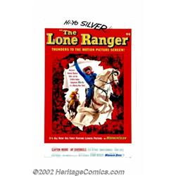 Lone Ranger, The (Warner Brothers, 1956). One Sheet (27" X 41"). Clayton Moore and Jay Silverheels h