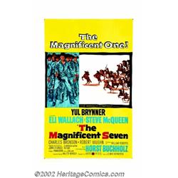 Magnificent Seven, The (United Artists, 1960). One Sheet (27" X 41"). Akira Kurosawa's "The Seven Sa