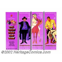 Great Bank Robbery, The (Warner Brothers, 1969). Set (4) Door Panels (20" X 60"). From the author of