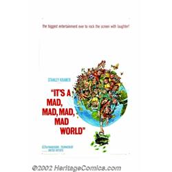 It's a Mad , Mad, Mad, Mad World (United Artists, 1963).One Sheet (27" X 41"). Offered here is the J
