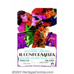 Conformista, Il (Paramount, 1970). Italian 4-Fogli (55" X 78").Bernardo Bertolucci"s character study