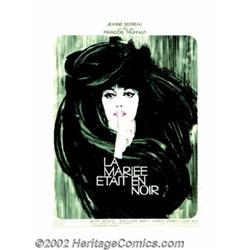 Bride Wore Black, The (MGM, 1968). French (23" X 31"). This was Francois Truffaut's homage to Alfred