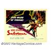 Image 1 : Sabotuer (Universal, 1942). Half Sheet (22" X 28"). This is one of Alfred Hitchcock's lesser known f