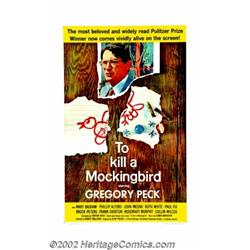 To Kill a Mockingbird (Universal, 1963). One-Sheet (27" X 41"). This film, taken from Harper Lee's d