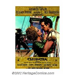 Cleopatra (20th Century Fox, 1962). Italian One Sheet (26" X 37"). In this lot we offer the companio