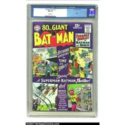 80 Page Giant #12 (DC, 1965) CGC NM 9.4 White pages. This issue features 80 pages of great Batman st