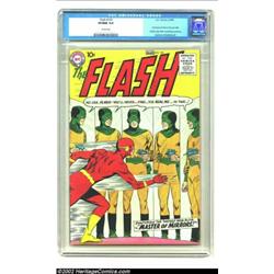 The Flash #105 (DC, 1959) CGC VF/NM 9.0 Cream Pages. Here is the high demand first issue of the Silv