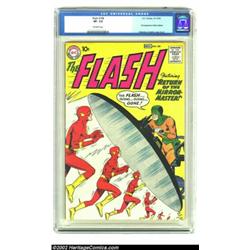 The Flash #109 (DC, 1959) CGC VF- 7.5 Off-white pages. Carmine Infantino and Joe Giella provide the.