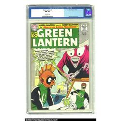 Green Lantern #6 (DC, 1961) CGC NM- 9.2 Off-white pages. Tomar-Re, the alien Green Lantern, makes hi