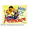 Image 1 : Penthouse (MGM, 1933). Half Sheet (22" X 28"). Myrna Loy stars in this crime-mystery which would set