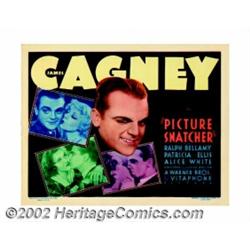 Picture Snatcher (Warner Brothers, 1933). Title Lobby Card (11" X 14"). Jimmy Cagney became of Warne