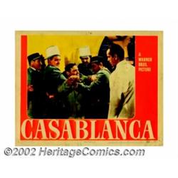 Casablanca (Warner Brothers, 1942). Lobby Card (11" X 14"). Michael Curtiz's legendary film has been