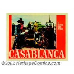 Casablanca (Warner Brothers, 1942). (2) Lobby Cards (11" X 14"). This lot consists of two lobby card