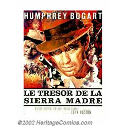 Treasure of the Sierra Madre (Warner Brothers, 1948). French Affiche (47" X 63"). Humphrey Bogart re