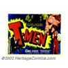 Image 1 : T-Men (Reliance Pictures, 1947). Half Sheet (22" X 28"). Anthony Mann directed this film noir thrill