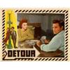 Image 3 : Detour (PRC, 1945). (3) Lobby Cards (11" X 14"). Edgar Ulmer directed this classic in the low budget
