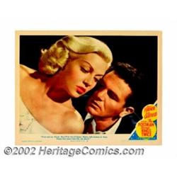 Postman Always Rings Twice, The (MGM, 1946). Lobby Card (11" X 14"). Considered by many to be one of