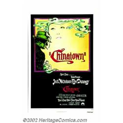 Chinatown (Paramount, 1974). One Sheet (27" X 41"). Jack Nicholson as Jake Gittes, private detective