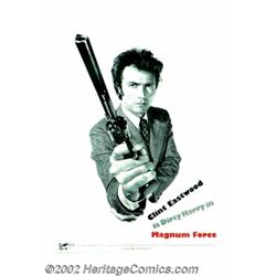 Magnum Force (Warner Brothers, 1973). Special Promotional Poster (20" X 28"). "Dirty Harry" was such