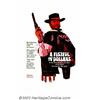 Image 1 : Fistful of Dollars (United Artists, 1964). Advance One Sheet, Style A (27" X 41"). Clint Eastwood be