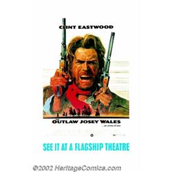 Outlaw Josey Wales, The (Warner Brothers, 1976). Oversized One Sheet (29" X 44"). Offered here is a.