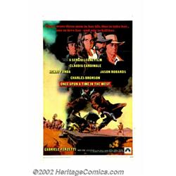 Once Upon A Time in the West (Paramount, 1969). One Sheet (27" X 41"). Sergio Leone cast Henry Fonda